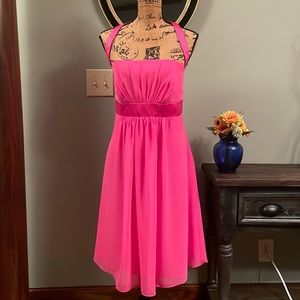 Alfred Angelo pink dress size 14. NWT.